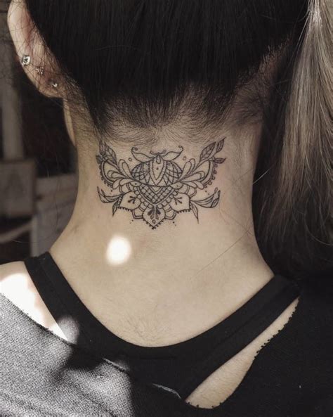 nape of neck tattoo